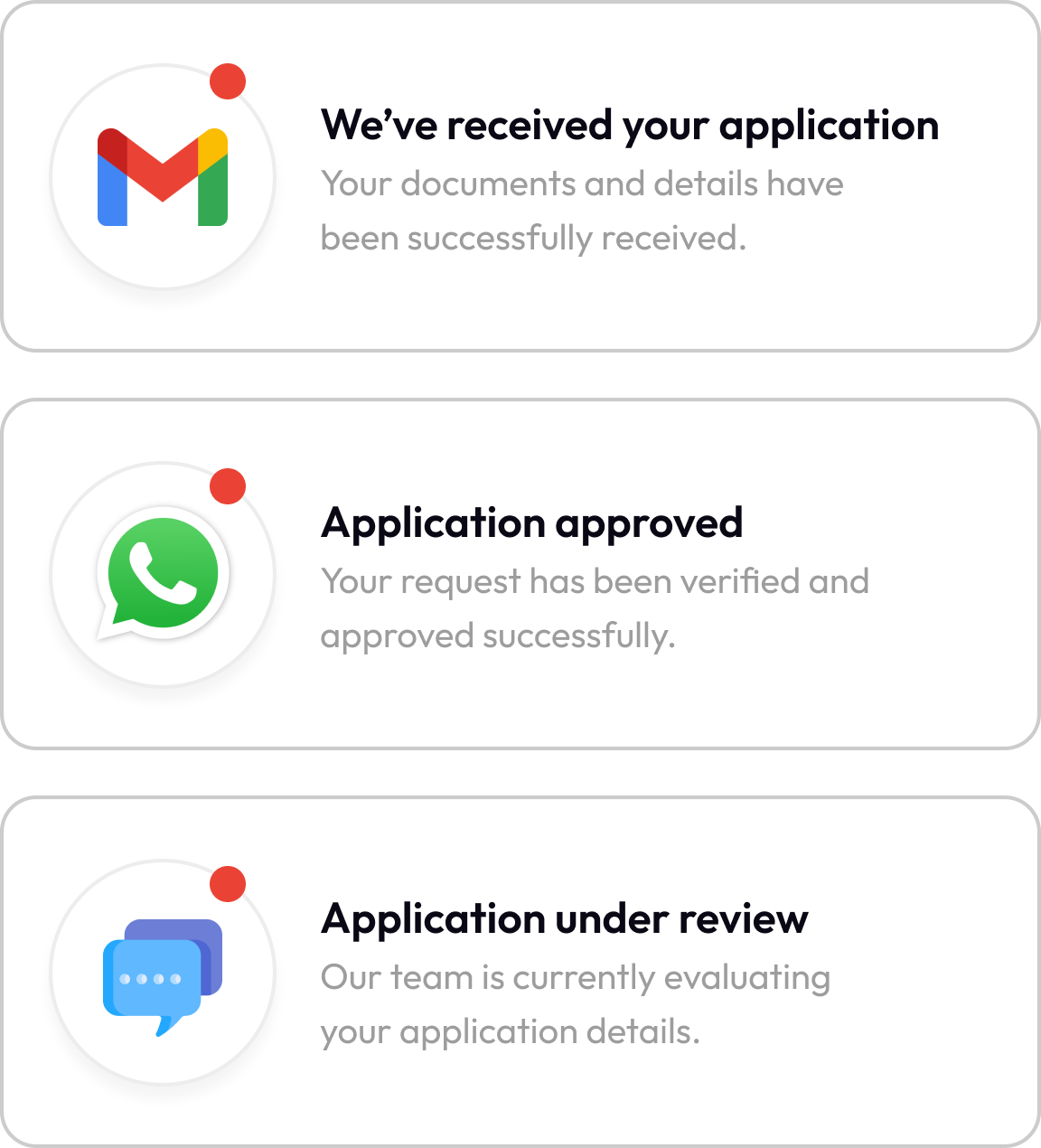 Customer Notifications